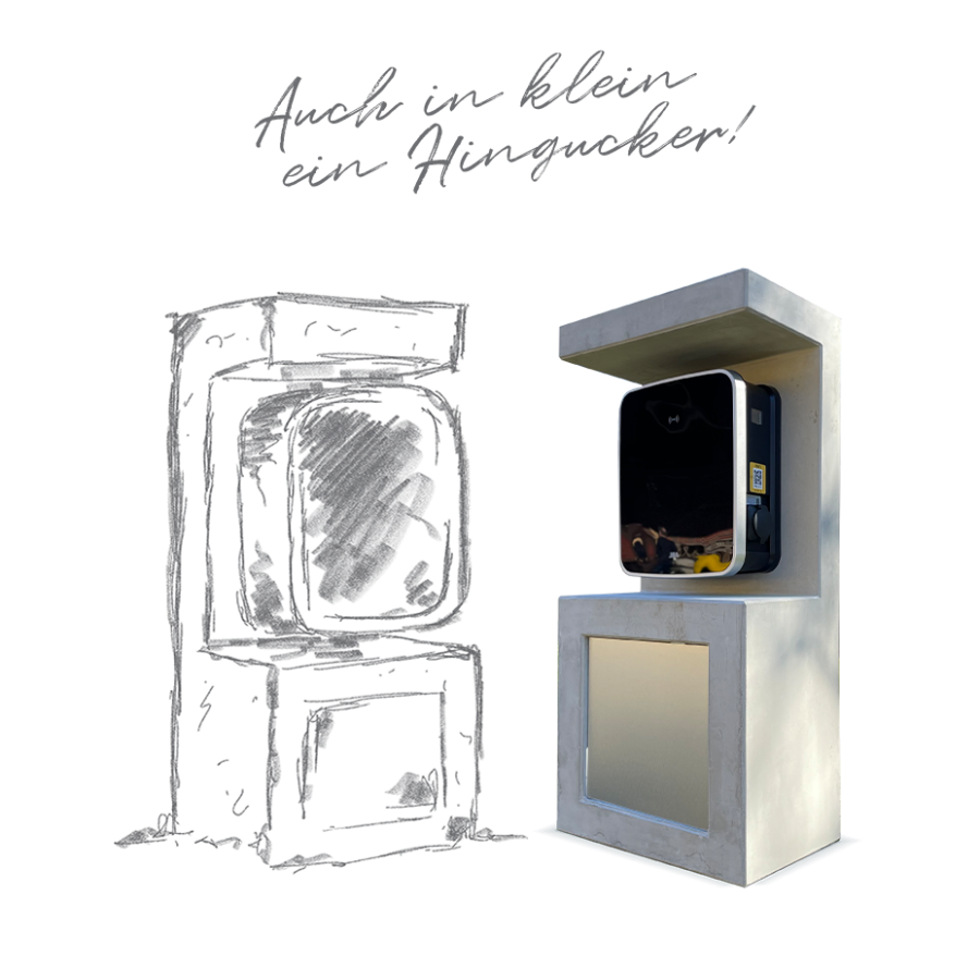 Mini, aber oho. Auch die kompakte Ausführung überzeugt: Die eDOCK1 mini steht dem großen System in nichts nach und bietet ebenfalls volle Flexibilität. eDOCK1 for emobility - Betonsystem für Wallboxen Mini, aber oho. Auch die kompakte Ausführung überzeugt: Die eDOCK1 mini steht dem großen System in nichts nach und bietet ebenfalls volle Flexibilität. eDOCK1 for emobility - Betonsystem für Wallboxen